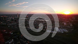 Aerial Belgium Brussels June 2018 Sunset 15mm Wide Angle 4K Inspire 2 Prores