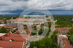 Aerial Ben Hill Griffin Stadium University of Florida Gainesville