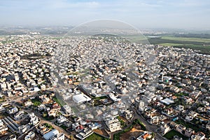 The aerial or bird view on Tira