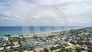 Aerial Boynton Beach, Florida