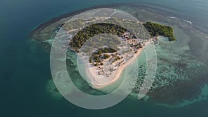 AERIAL Cayo Muerto Island, Morrocoy National Park, Venezuela