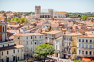 Montpellier city in France