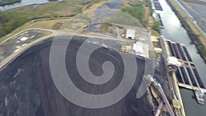 Aerial coal plant
