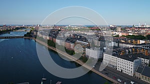 Aerial Denmark Copenhagen June 2018 Sunny Day 30mm 4K Inspire 2 Prores