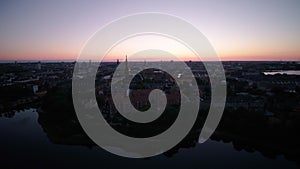 Aerial Denmark Copenhagen June 2018 Sunset 15mm Wide Angle 4K Inspire 2 Prores