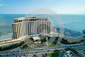 Aerial image of Beau Rivage Biloxi Mississippi