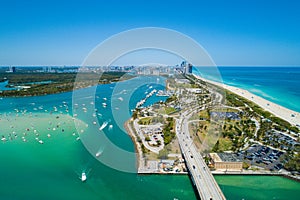 Beautiful day in Hauloer Park Miami Beach