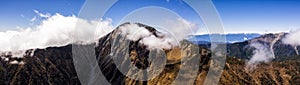 Aerial drone photo - Mt. Kita of the Southern Japanese Alps.