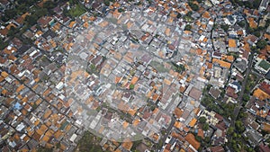 Jakarta, Indonesia, aerial photograph photo