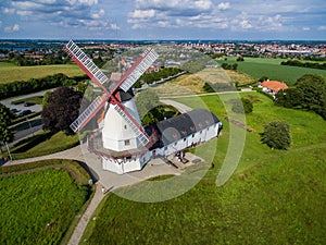 Aerial DybbÃ¸l MÃ¸lle