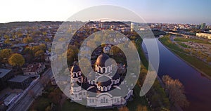 Aerial flight in Vilnius