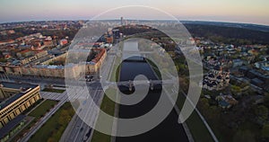 Aerial flight in Vilnius