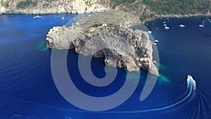 Aerial Flying, Sa Foradada, Mallorca, Balearic, Beautiful Landscape, Spain