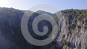 Aerial footage of Koprulu Canyon in Turkey