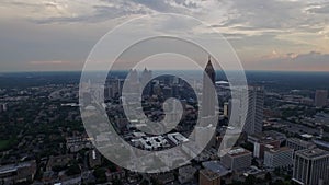 Aerial Georgia Atlanta September 2016 4K