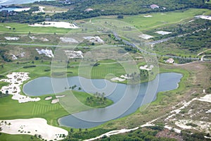 Aerial Golf Course Development