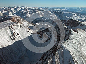 Aerial of Granite Peak and Tempest Mountain photo