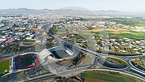 Aerial GSP stadium, Nicosia
