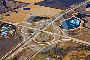 Aerial Highway Cloverleaf 1