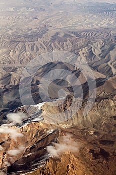 Aerial of the Hindu Kush