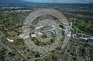 Aerial of Honolulu Country Club, streets of Salt Lake, community photo