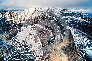 An aerial image of Alberta, Canada