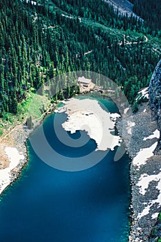 An aerial image of Alberta, Canada