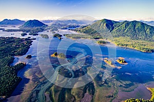 Aerial image of British Columbia, Canada