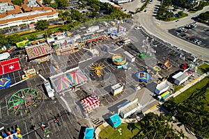 Aerial photo Broward County Fair photo