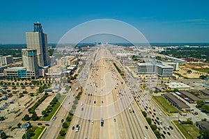 Aerial image of the I10 Katy Tollway Houston Texas photo