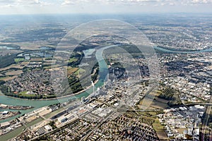 Aerial image Mannheim, Germany photo