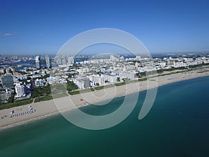 Aerial image of Miami Beach