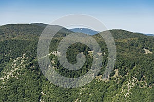 Aerial image of Monte Gemma in the region of Lazio