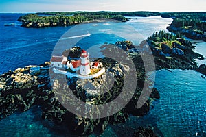 Aerial image of New Brunswick, Canada