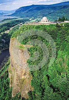 An aerial image of Oregon state, USA