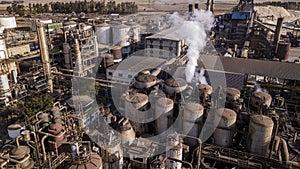 Aerial image of Sugar and Ethanol Plant