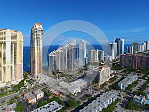 Aerial image Sunny Isles Beach FL