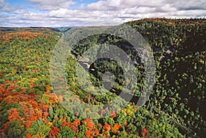 Aerial image of Ontario, Canada