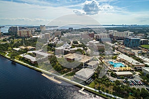 Aerial image University of Tampa FL USA