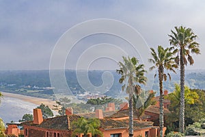 Aerial Landscape Scene, Punta Ballena, Uruguay