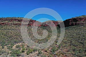 Aerial landscape view of Gregory National Park Northern Territory Australia