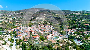 Aerial Lania village, Limassol, Cyprus