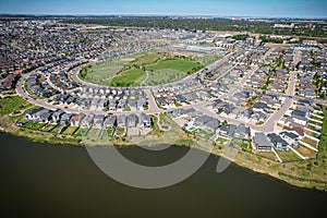 Aerial Majesty: Stonebridge, Saskatoon, Saskatchewan Expanse