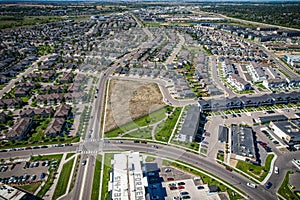 Aerial Majesty: Stonebridge, Saskatoon, Saskatchewan Expanse