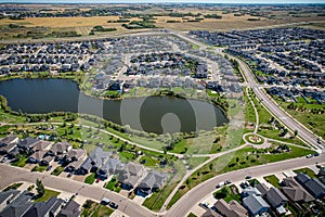 Aerial Majesty: Stonebridge, Saskatoon, Saskatchewan Expanse