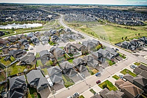 Aerial Majesty: Stonebridge, Saskatoon, Saskatchewan Expanse