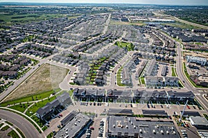 Aerial Majesty: Stonebridge, Saskatoon, Saskatchewan Expanse