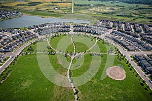 Aerial Majesty: Stonebridge, Saskatoon, Saskatchewan Expanse