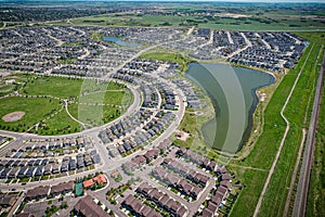 Aerial Majesty: Stonebridge, Saskatoon, Saskatchewan Expanse