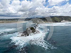 Aerial Of Mangawhai Heads